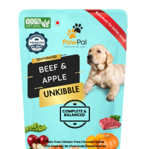 Dehydrated Beef and Apple Dog Food